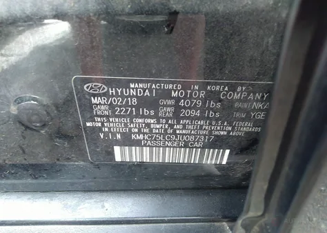 KMHC75LC9JU087317